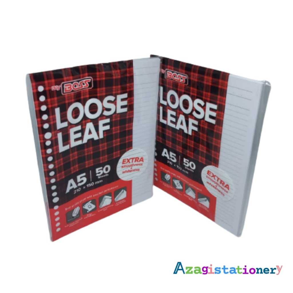 

LOOSE LEAF A5 100 LEMBAR / ISI BINDER A5 (ISI 100 LEMBAR) Bergaris