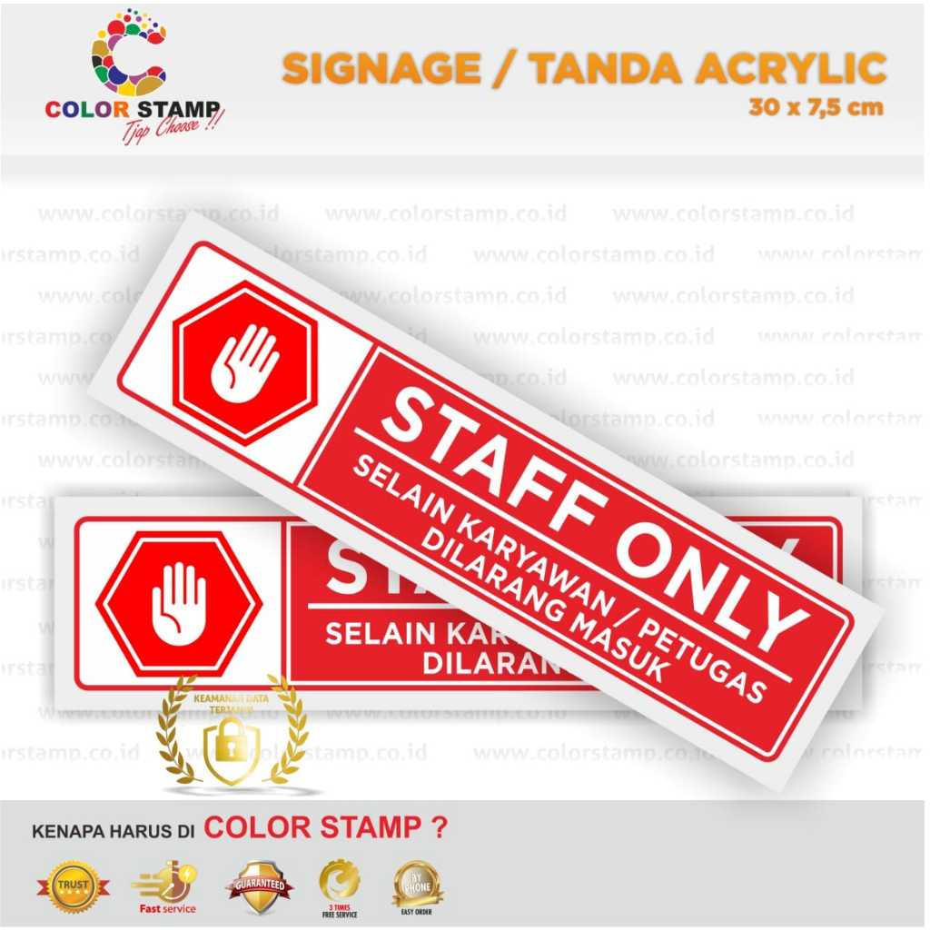 

GRAMEDIA_JAYAPURA COLOR STAMP SIGN ACRYLIC STAFF ONLY