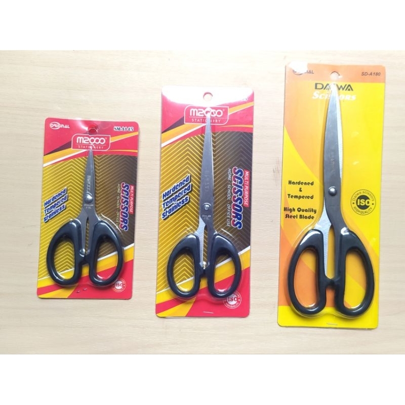 

GUNTING STAINLESS TAJAM M2000 DAIWA GUNTING KECIL SEDANG BESAR 3 PCS