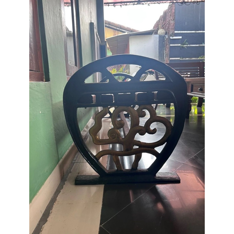 RANGKA KAKI KURSI TAMAN MODEL MALIOBORO TANPA SANDARAN - BESI COR