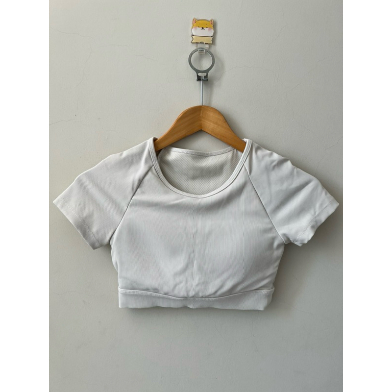 Officiallyrise sport bra ivory size 4 (PL)