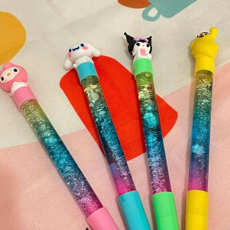 

PULPEN GEL GLITER KARAKTER LUCU