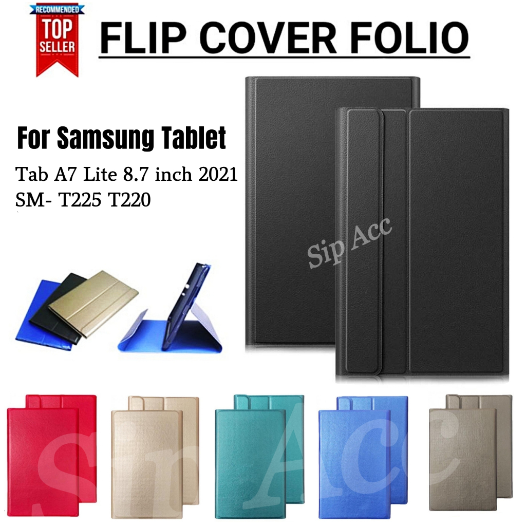 Case Galaxy Tab A7 Lite | Casing Tablet Samsung A7 Lite | 8.7 Inch 2021 T225 T220 Flip Case Sarung T