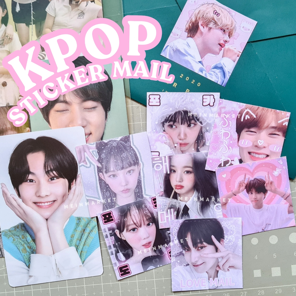 

Sticker Mail Kpop untuk Freebies Deco Custom Request Stiker Korea Cetak Mail Ala Selkor BTS Newjeans Twice NCT NCT127 127 DREAM LE SSERAFIM BLACKPINK AESPA ENHYPEN ITZY ZB1 IVE TREASURE SVT SEVENTEEN SKZ TXT ILLIT STRAYKIDS BOYNEXTDOOR Jurnal Journal