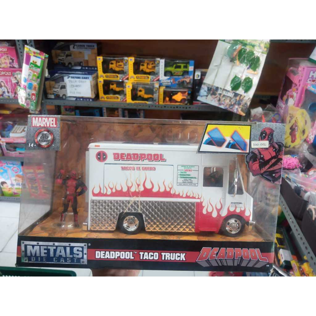 MAINAN ANAK DEADPOOL METAL DEADPOOL