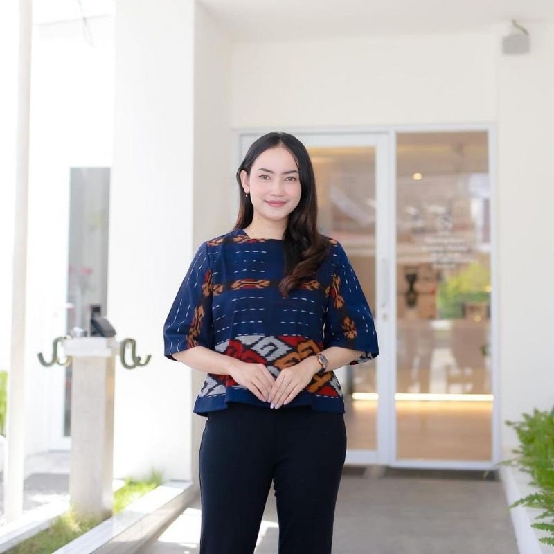 (READY STOK)BLUS TENUN WANITA, BLUS TENUN KANTOR,BLUS KEKINIAN