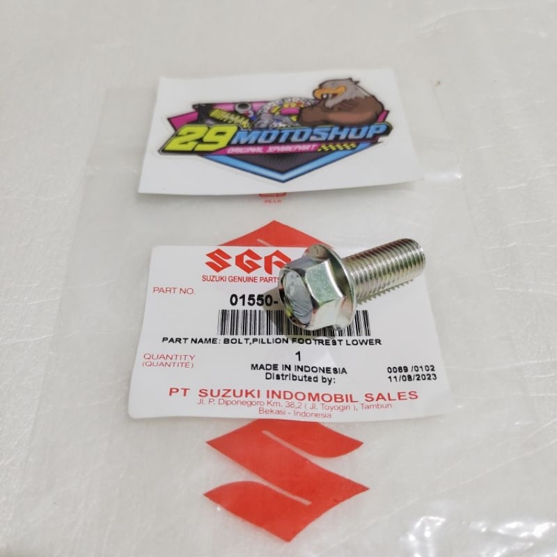 Baut Behel Suzuki Satria Fu 150 Karbu CBU Facelift Barong Original SGP