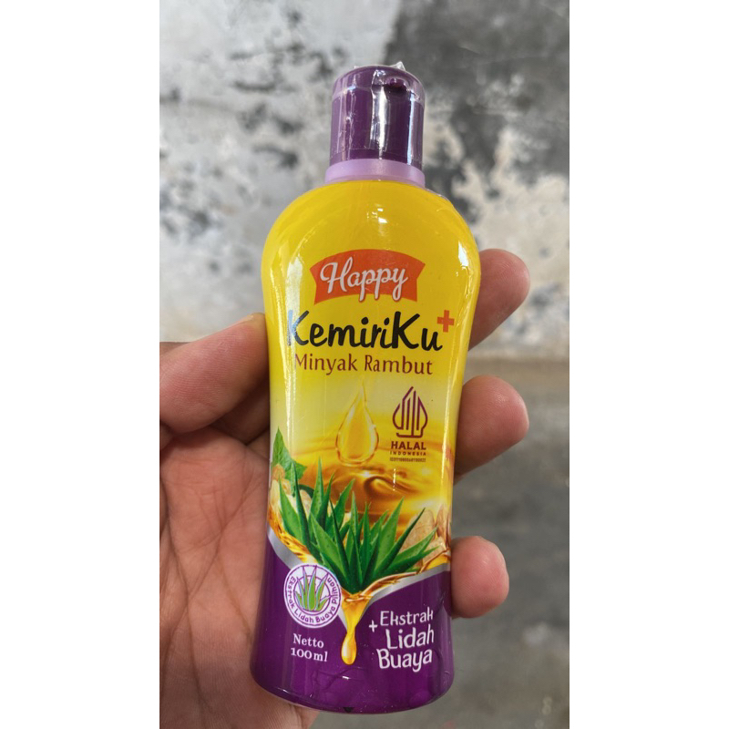 HAPPY KEMIRIKU MINYAK RAMBUT+LIDAH BUAYA