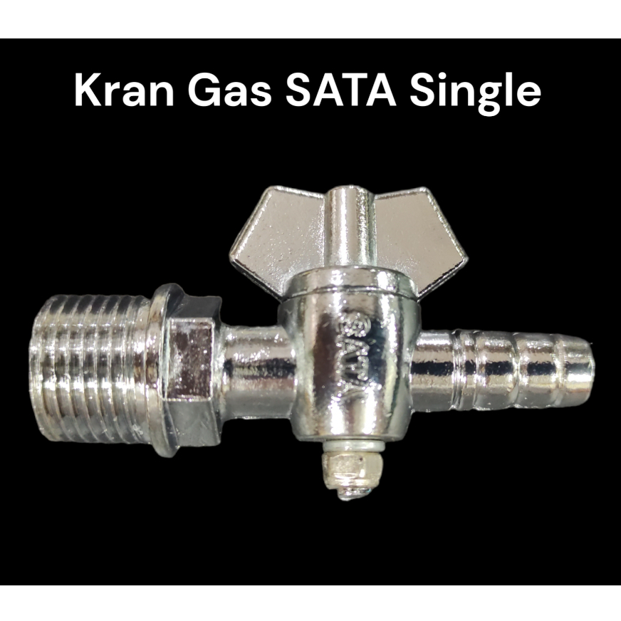 Kran Gas Single merk SATA