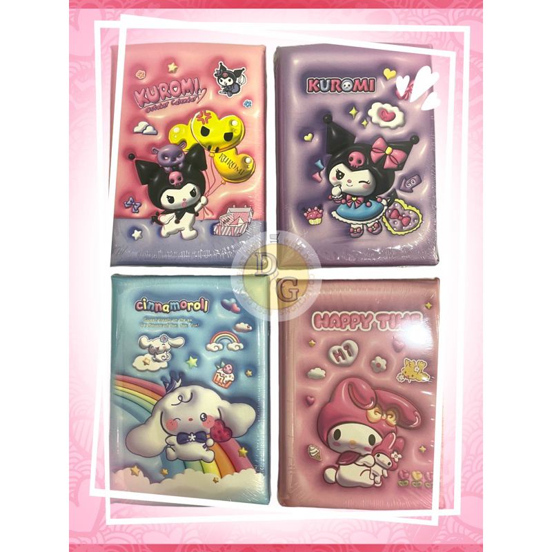 

HJK BUKU DIARY SQUISHY SANRIO KUROMI MELODY BESAR /NOTES BOOK CATATAN LUCU