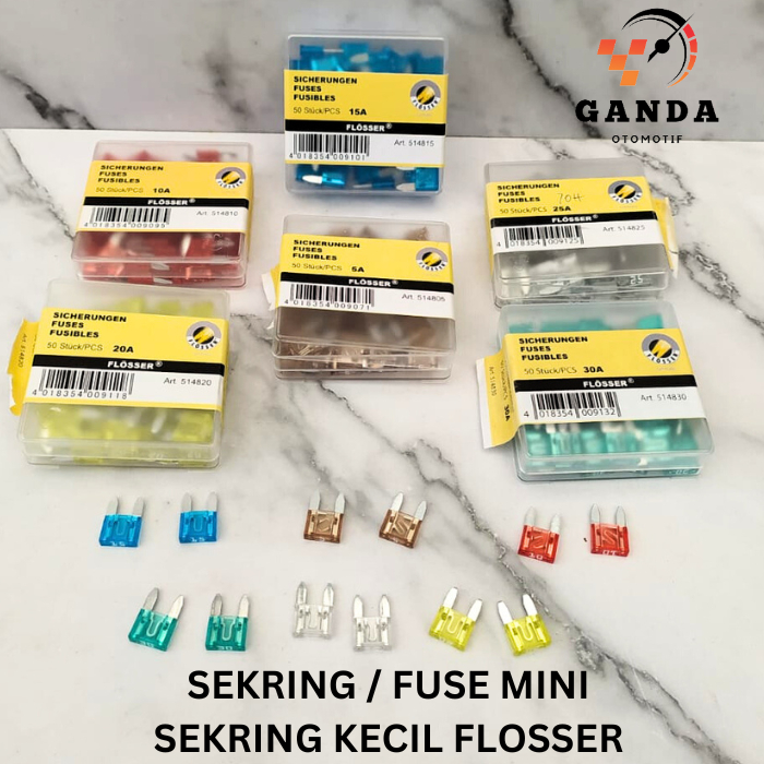 FUSE DX MINI FLOSSER GERMANY - SEKRING TUSUK / TANCAP KECIL
