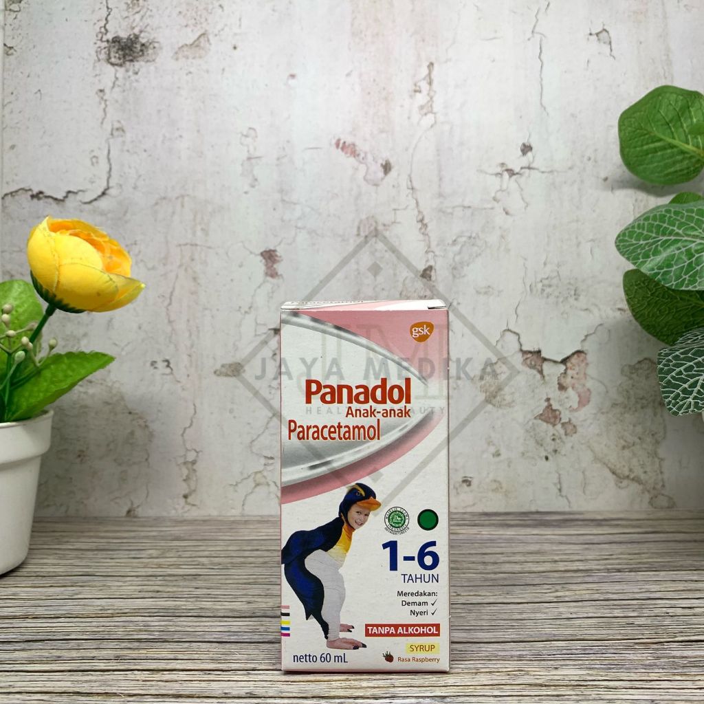 Panadol Paracetamol Sirup Anak Anak 1-6 Tahun