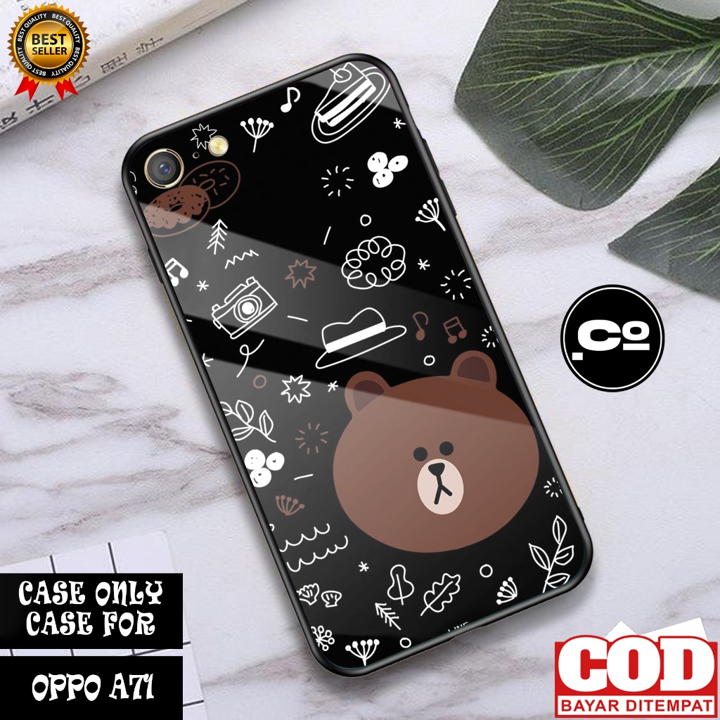 Case OPPO A71 - Casing OPPO A71 [ BEAR ] Silikon OPPO A71 - Kesing Hp - Casing Hp  - Case Hp - Case 