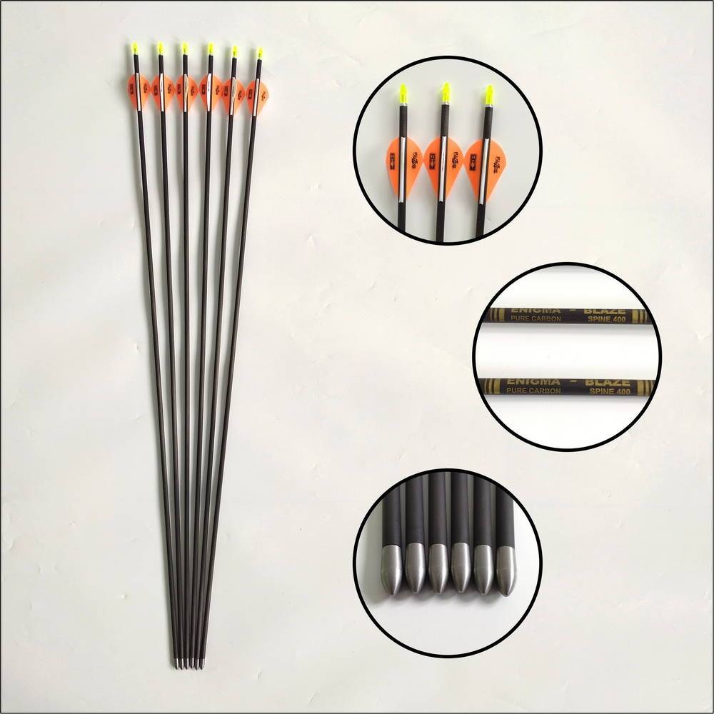 ARROW CARBON ENIGMA BLAZE SPINE 400 - ANAK PANAH KARBON