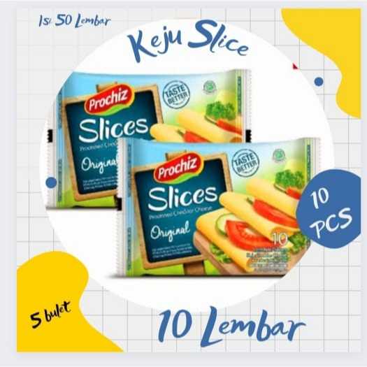 

Keju Prochiz Slice - Keju Prochis Slice isi 10 Lembar