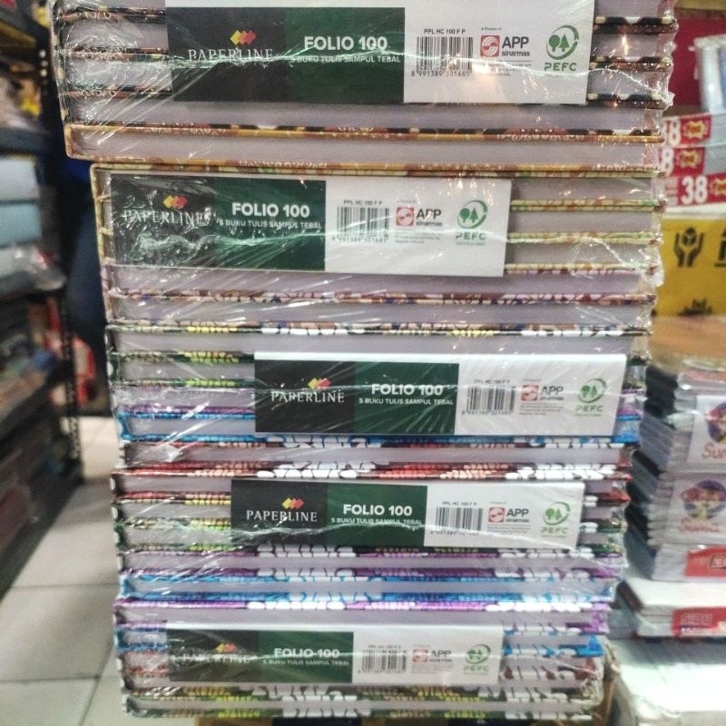 

buku hadr caver folio 100 sampul tebal / pcs