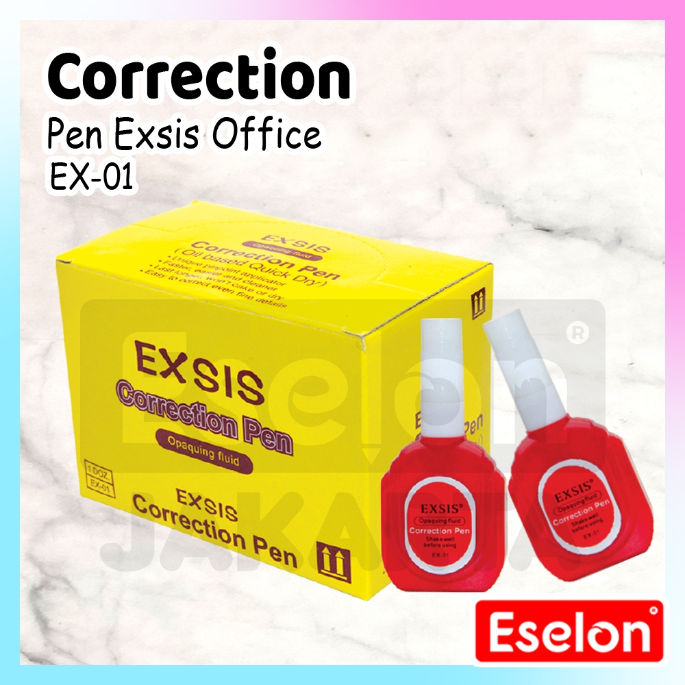 

[ES.JKT] Tip-ex-01 / Tipex Exsis / Correction Fluid / Tipex cair EX-01