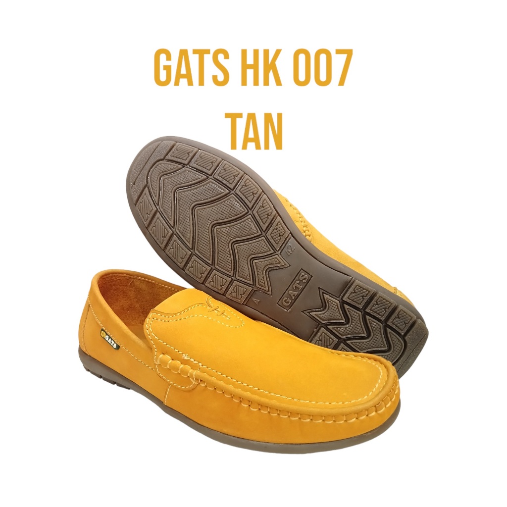 Sepatu Loafer Kasual Pria Gats HK 007 Original New Model 2024