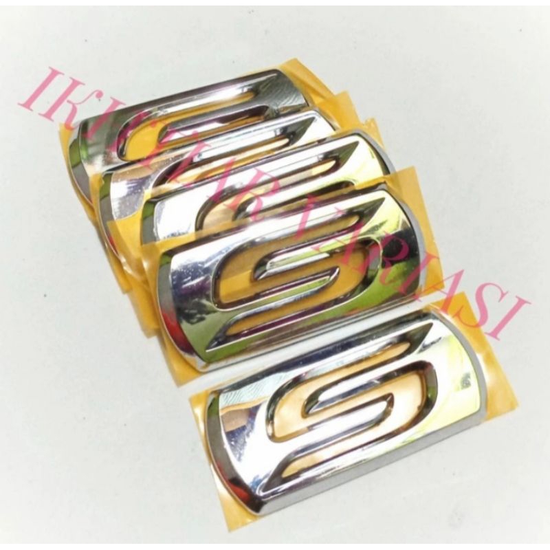 Emblem Type S Avanza Tulisan Type S Avanza Logo S Mobil Avanza Original