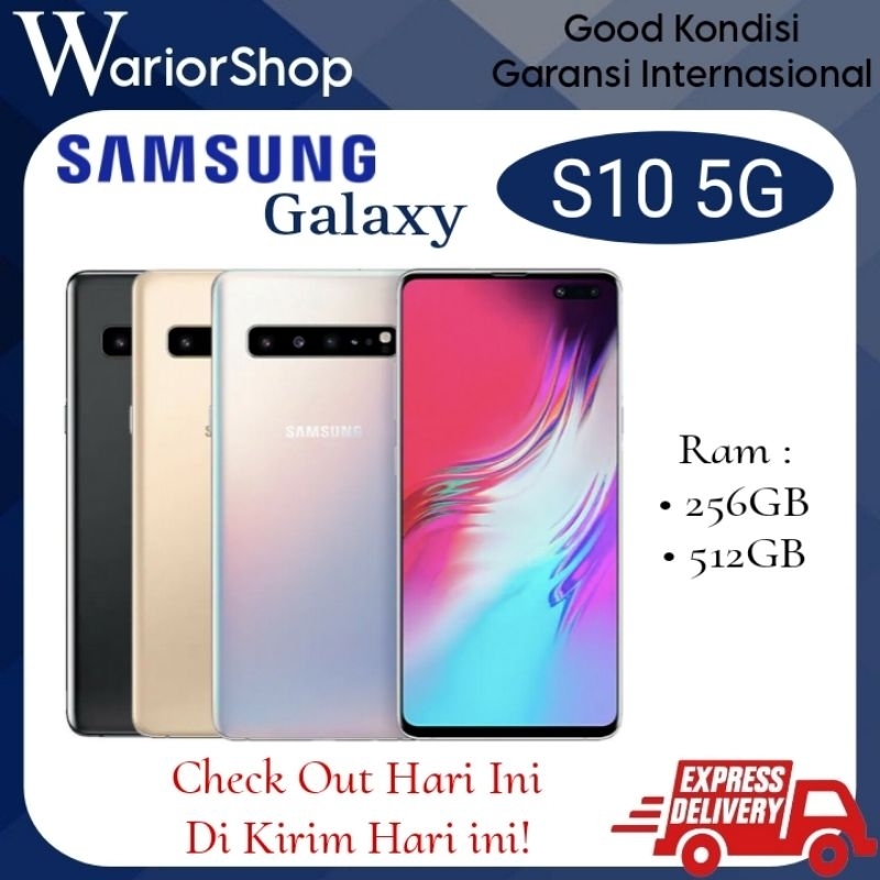 Samsung Galaxy S10 5G Second Handphone 5G Bekas Original Mulus HP 5G