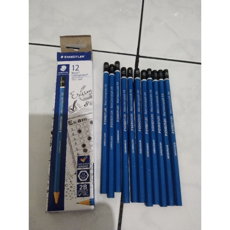 

pensil 2B Staedtler dan faber CASTELL ecer