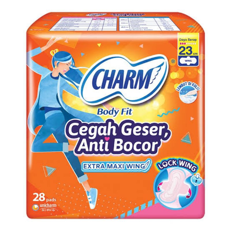 Charm body Fit pembalut