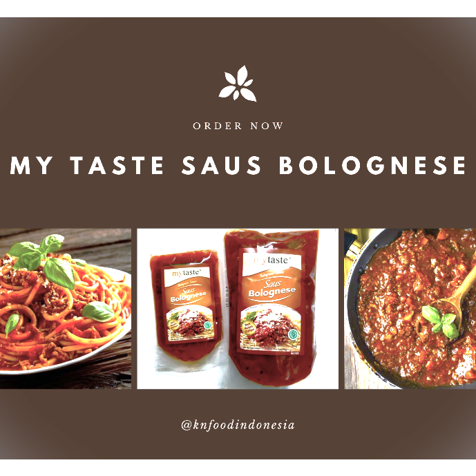 

Saus Bolognaise My Taste Bolognaise Sauce Saus Bolognaise 500 gram