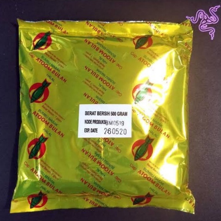

1212 Terlaris Bumbu Tabur Gurih ATOM BULAN 5g buruan