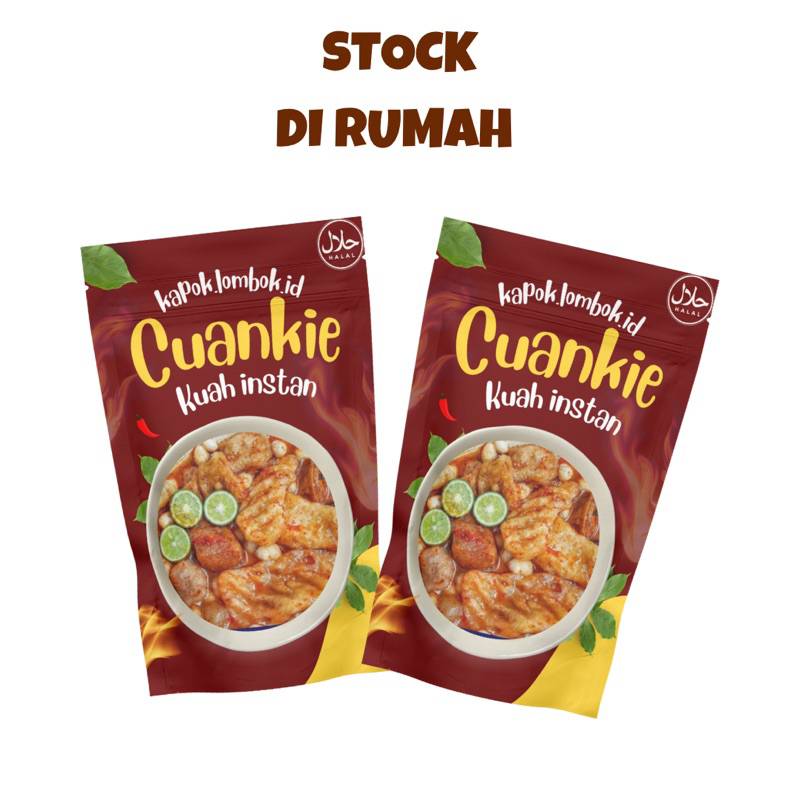 

1pcs CUANKIE INSTAN by kapoklombok.id