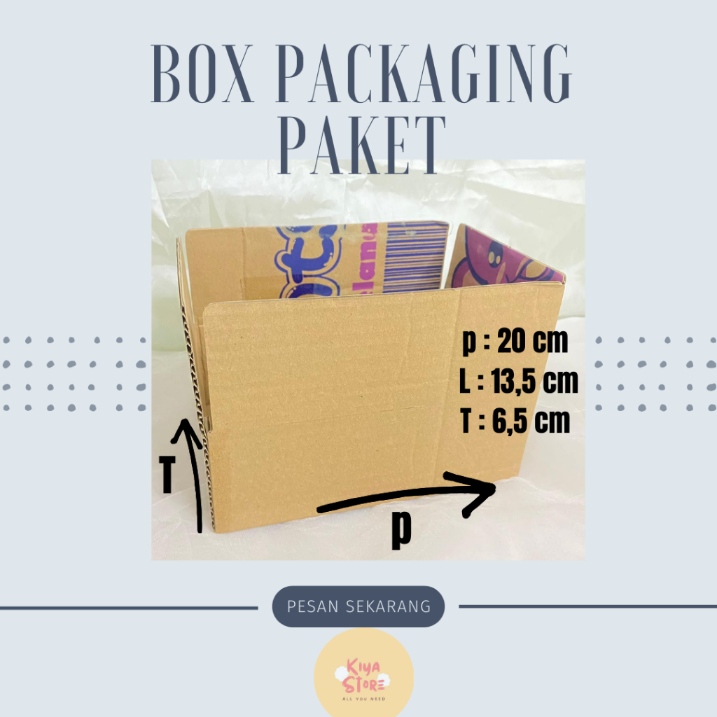 

KARDUS/BOX/PACKAGING 20x13,5x6,5 CM (KARDUS BEKAS) PACKAGING UNTUK PRODUK ONLINE SHOP