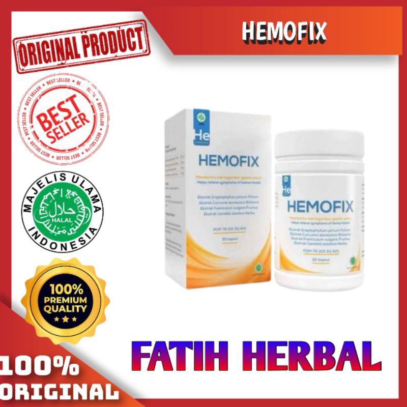 AMPUH HEMOFIX ASLI ORIGINAL OBAT WASIR AMBEIEN AMPUH TERBUKTI NYATA KHASIATNYA