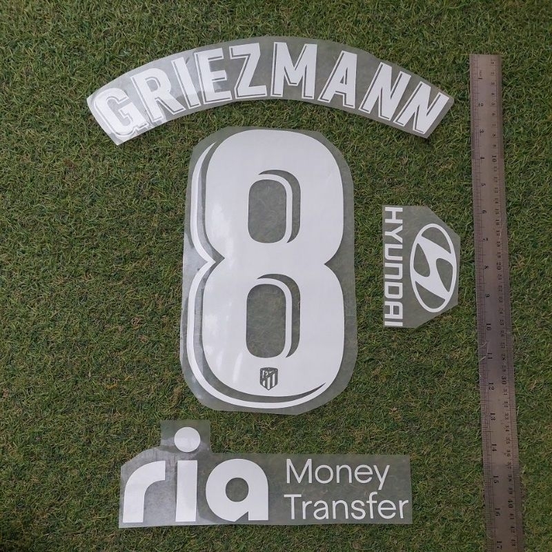 NAMESET JERSEY ATLETICO MADRID 2021/2022 - GRIEZMANN #8