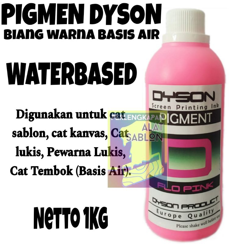 

BIANG WARNA SABLON DYSON FLO PINK 1KG BASIS AIR