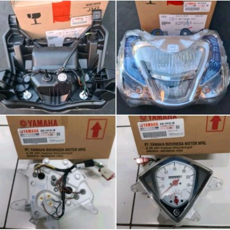 LAMPU DEPAN DAN SPEDOMETER MIO S 125 ORIGINAL