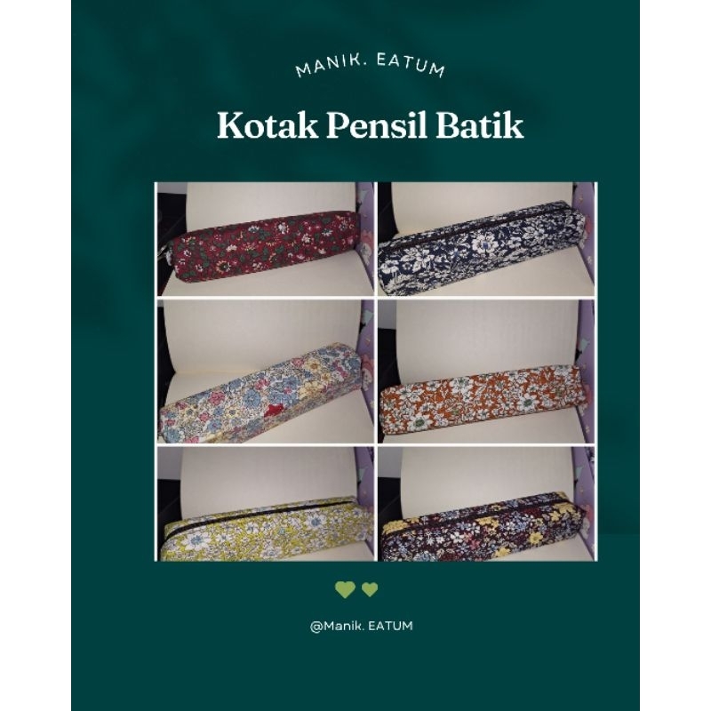 

Kotak Pensil Batik