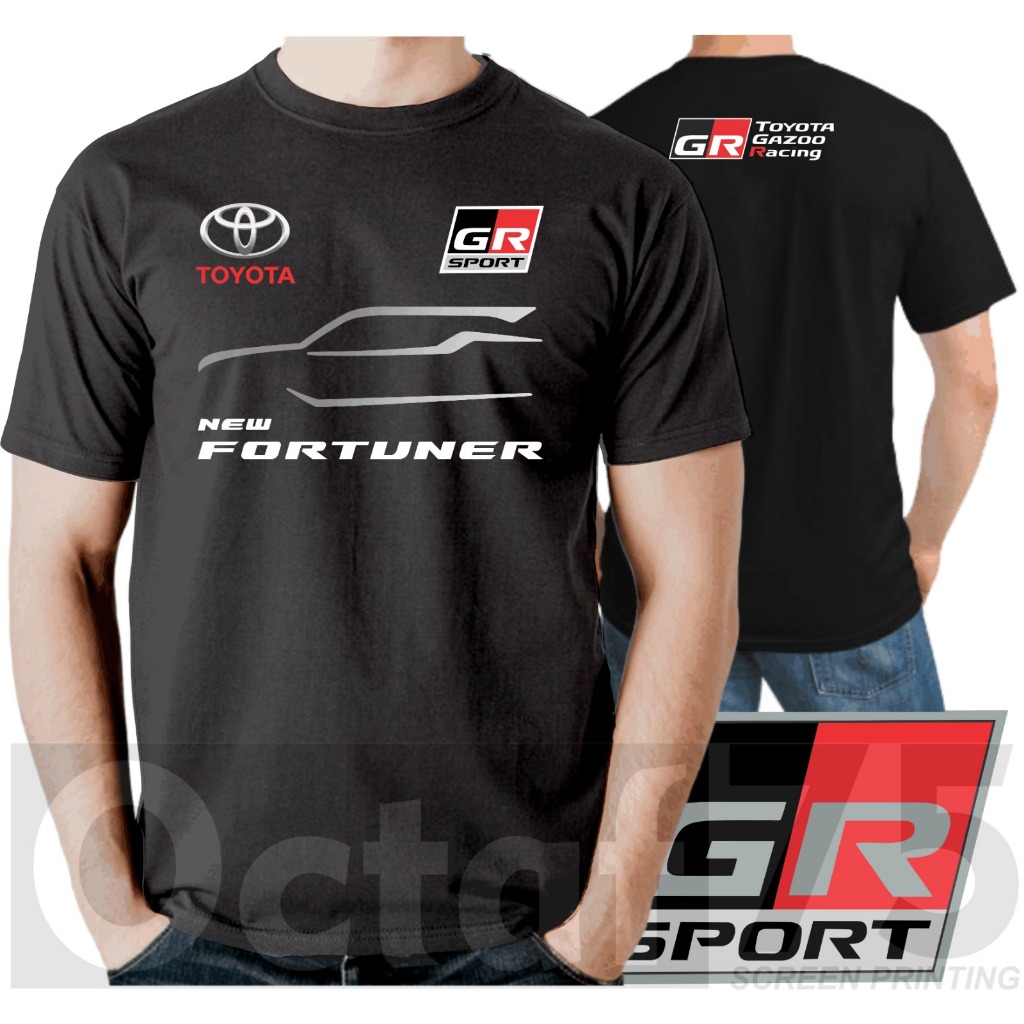Kaos/Baju FORTUNER GR Sport Kaos Automotive