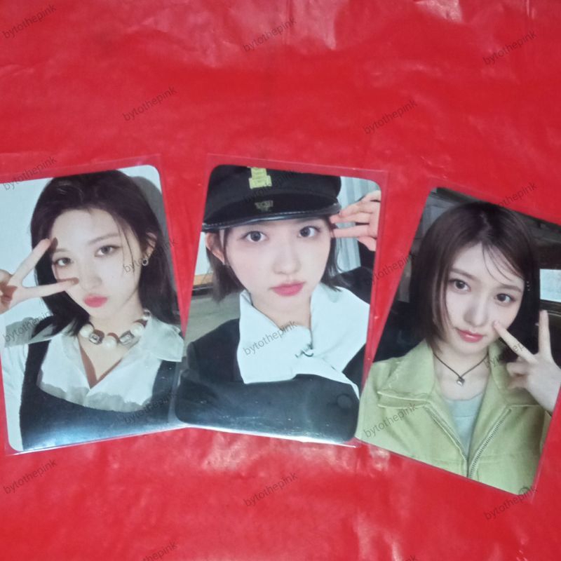 Photocard Gaeul IVE I'VE I AM PAPA JOHN'S PIZZA