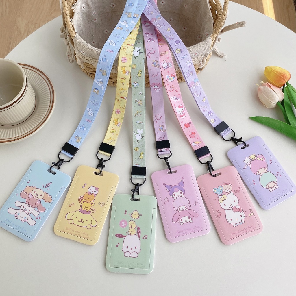 

Kalung Holder Kartu Lucu Karakter Sarnio Sanryo Zanrio/ ID Card Holder Name Tag Lanyard