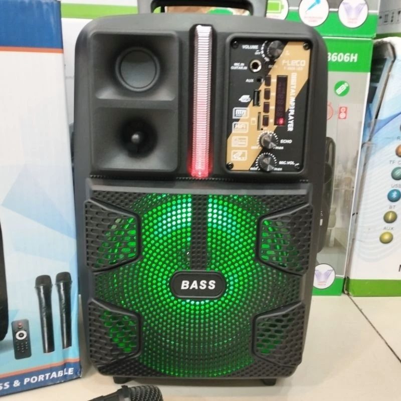 Cod Speaker Bluetooth Portable Fleco bonus mic Speaker Fleco Portable