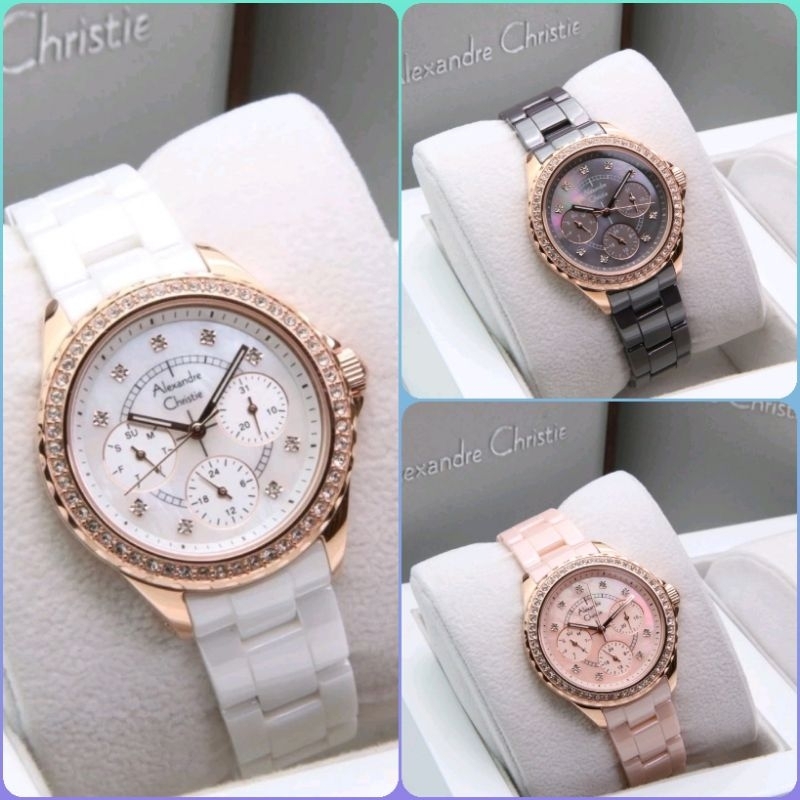 Jam Tangan Wanita Alexandre Christie Ac 2B16 / Ac2B16 Original
