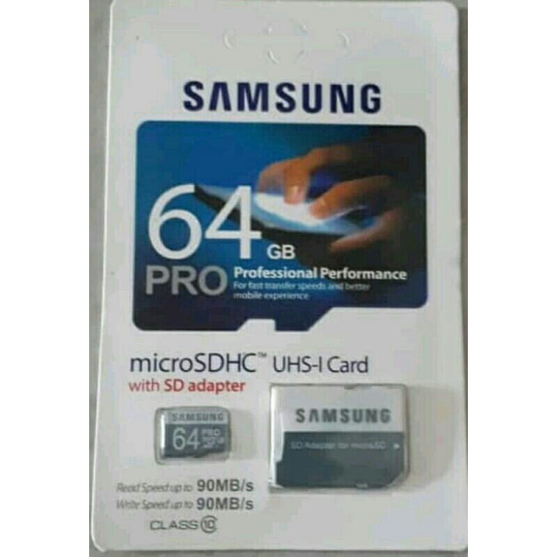 SAMSUNG kartu memori 64GB