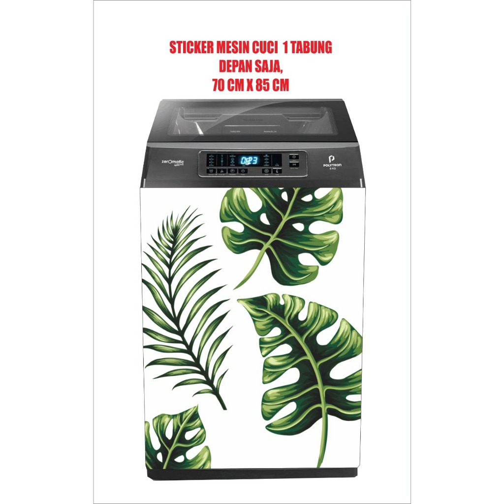 STIKER MESIN CUCI SATU TABUNG