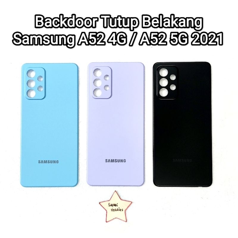 Backdoor Tutup Belakang Samsung A52 4G / A52 5G 2021
