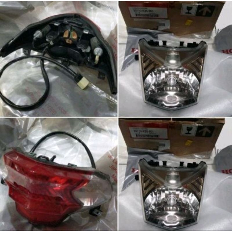 LAMPU DEPAN LAMPU STOP BEAT FI STATER KASAR 2012-2014 ORIGINAL