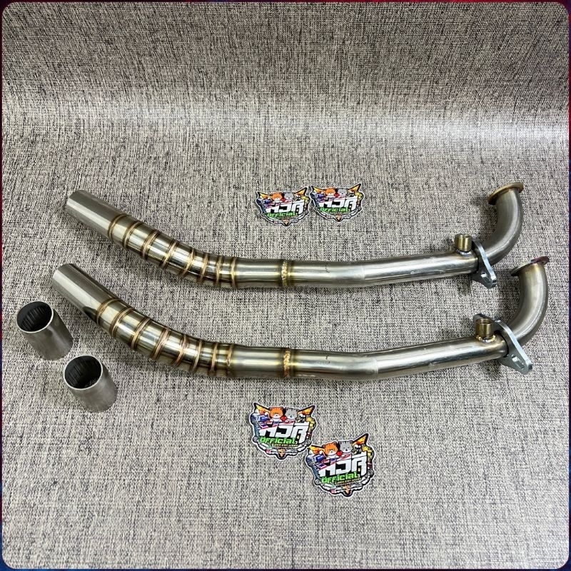 Leheran Knalpot Stainless Cacing Zigsow 26 28 32 Vario 160 - Mdm