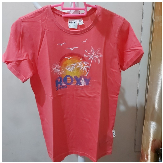 ROXY kaos wanita/ROXY t-shirt wanita / ROXY sandy girl tee