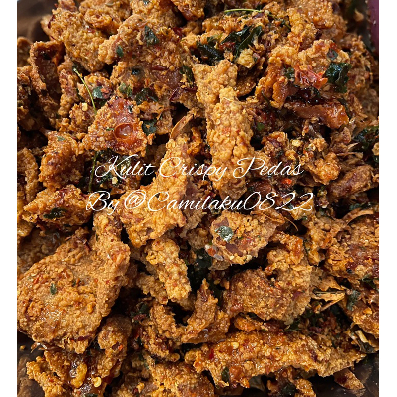 

Kulit ayam crispy pedas & original 100gr