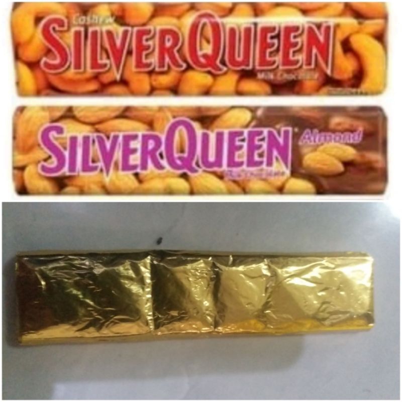 

cokelat silverQueen ( kemas alumunium foil)