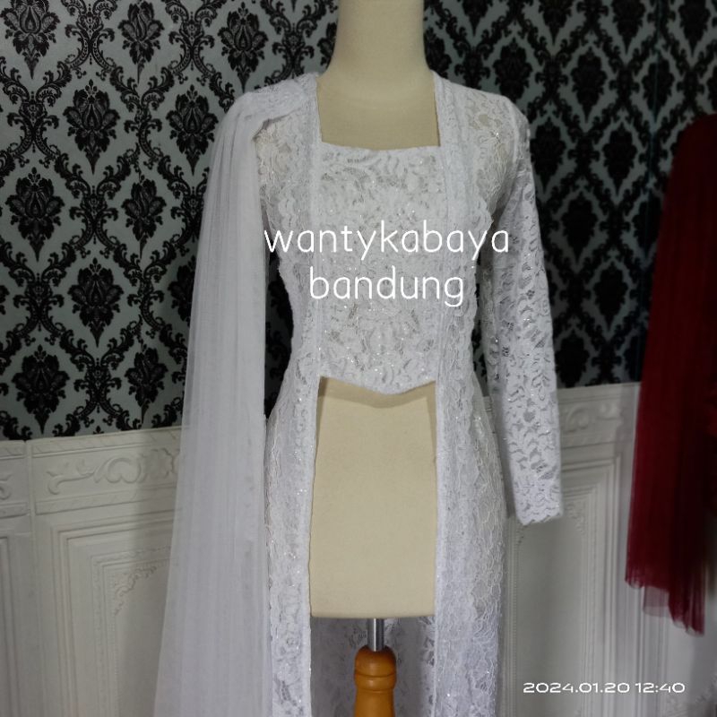 READY Kebaya Modern Akad Kutu Baru / Kebaya Akad Slayer/kebaya pesta/kebaya pengantin