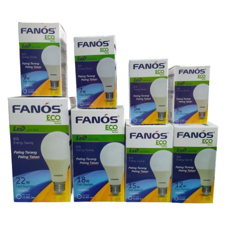 Bohlam Lampu Led Fanos Eco